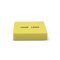 Sliding/Chocolate Box for 6 - 12.5x8x4cm - Yellow