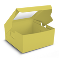 Cake Box for 2kg - 10x10x5" - Yellow