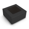 Cake Box for 2kg - 10x10x5" - Black