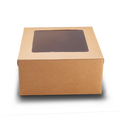Cake Box for 1kg - 9x9x6" - Kraft