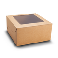 Cake Box for 1kg - 9x9x6" - Kraft