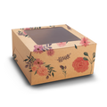 Cake Box for 1kg - 9x9x6" - Floralkraft