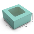 Cake Box for 2kg - 12x12x5" - Mint