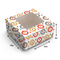 Cake Box for 2kg - 10x10x5" - Multicolour Ikkat
