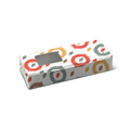Mithai/Brownie Box for 2 - 7x2.8x1.4" - Multicolour Ikkat