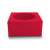 Cake Box for 1kg - 8x8x5" - Red