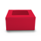 Cake Box for 1kg - 9x9x6" - Red