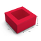 Cake Box for 1kg - 9x9x6" - Red