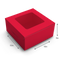 Cake Box for 2kg - 10x10x5" - Red