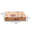 Mithai Box - 250 grams - 7x5x1.5" - Floralkraft