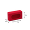 Cakesicle Box for 1- 5x9x3CM - Red