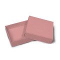 Lid with Tray Hamper Box - 8x8x2" - Pink