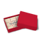 Lid with Tray Hamper Box - 8x8x2" - Red