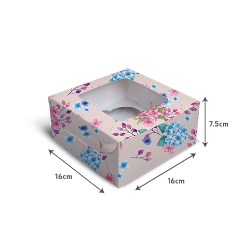 Cupcake Box For 4