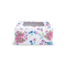Square Box with window for 4 Cupcakes/Small Cakes - 6x6x3" - Colourful Blossom