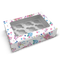 Cupcake Box for 12 With Window - 12x9x3" - Colourful Blossom