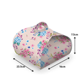 Wrapstyle Box for Cupcake 6 - 9x6x3" - Pink Blossom