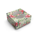 Cake Box for 0.5kg - 7x7x4inch - Vintage Lily
