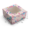 Cake Box for 2kg - 10x10x5" - Pink Blossom