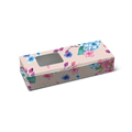Mithai/Brownie Box for 2 - 7x2.8x1.4" - Pink Blossom