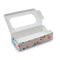 Mithai/Brownie Box for 6 - 9x5x2" - Pink Blossom