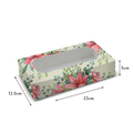 Mithai/Brownie Box for 6 - 9x5x2" - Vintage Lily