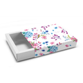 Sliding/Chocolate Box for 15 - 20x12.5x4cm - Colourful Blossom