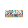 Sliding Box for Cookies and Macarons - 7x2.25x2" - Exotic Flora