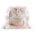 Cake Box with Wide Window - 8x8x8 Inches - Pink Ornamental