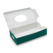 Mithai/Brownie Box for 6 - 9x5x2"- Tropical Green Jharokha Box